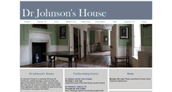 Desktop Screenshot of drjohnsonshouse.org